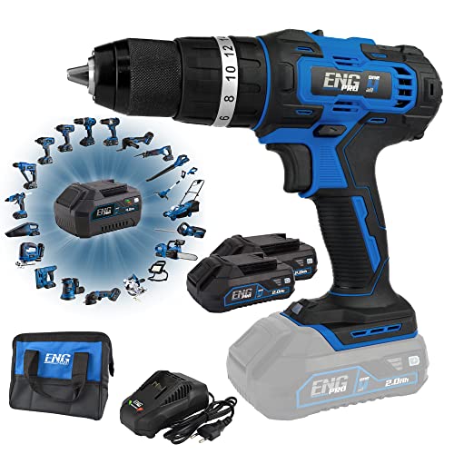 Trapano Avvitatore A Percussione - Linea Professionale Monobatteria One4All - A Batteria Velocità Max 1500 Rpm, Mandrino Autoserrante In Metallo 13Mm 