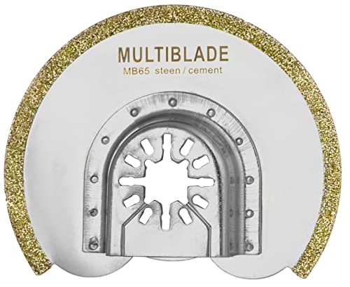 Multiblade Mb65 Lama Diamantata Per Seghe Fein Multimaster Bosch Makita Oscillating Multitool