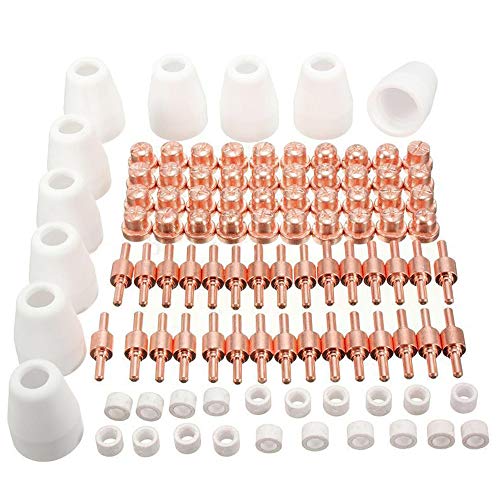 Plasma Decoupe Electrode Tip Buse, Air Decoupe Al Plasma Consommabili, Decoupugliatore Plasma Per Lg-40 Pt-31 Cut40 Cut50