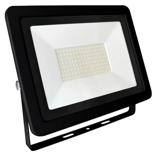 Watiowave Proiettore Led Nero 100W 6000K Ip65 Noctis 3