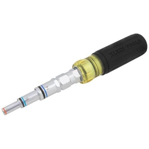Klein Tools 32809Magm 11-In-1 Multi-Nut Driver Tool, Cacciavite Magnetico Pass-Through Con Dado Esagonale Metrico, Dimensioni Da 5 Mm A 19 Mm