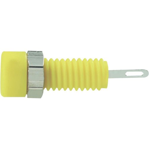 Mini Spina Femmina Mbi 1 Ø Mandrino: 2 Mm Sks Hirschmann Co Mbi 1 935980169 Giallo 1 Pz/I)