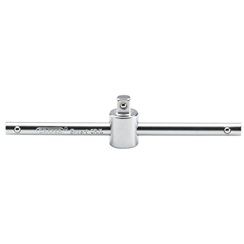 Draper B52/Ms 1/10,2 Cm Square Drive Satin Chrome Sliding T Bar, Blu