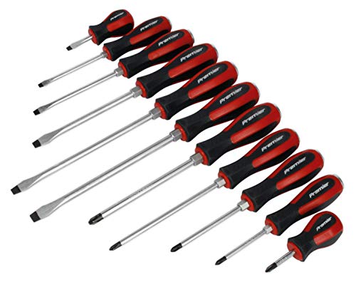 Sealey Set Di Cacciaviti Hammer-Thru 11Pz