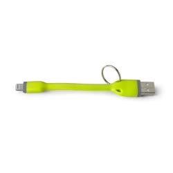 Celly Cable Usb 2.0 A Macho/Apple Lightning Macho Flexible 0,1M Green