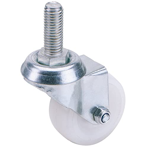 Draper 50Mm Dia. Bolt Swivel Di Fissaggio Della Ruota Nylon - S.W.L. 50Kg