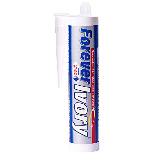 Evbforeveriv Everbuild Forever-Sigillante Silicone 310 Ml, Colore: Avorio