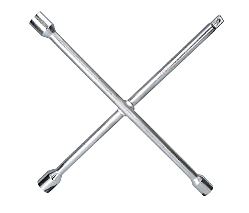 Llave De Cruz Para Ruedas, 1/2" X 17 X 19 X 22 Mm