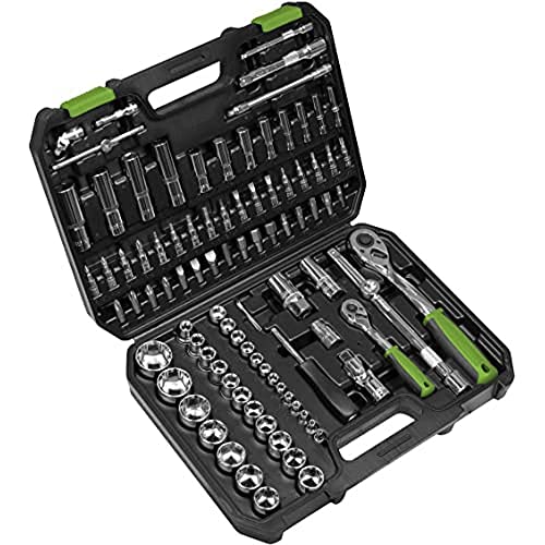 Sealey S01210 - Set Di Chiavi A Bussola Da 1/4" E 1/2"