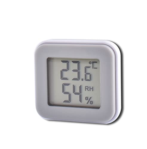 Scs Sentinel Termometro Hygro/Digitale Magnet Hygrothermo, Piccolo Igrometro Digitale Interno Interiormometro Ambrance Termometro Monitoraggio Della T