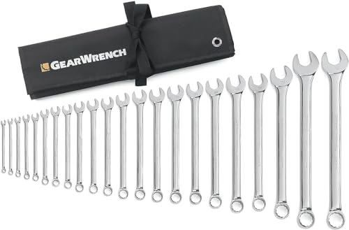 Gearwrench 81916 12 Punti Set Di Chiavi Combinate Modello Lungo, 22 Pezzi