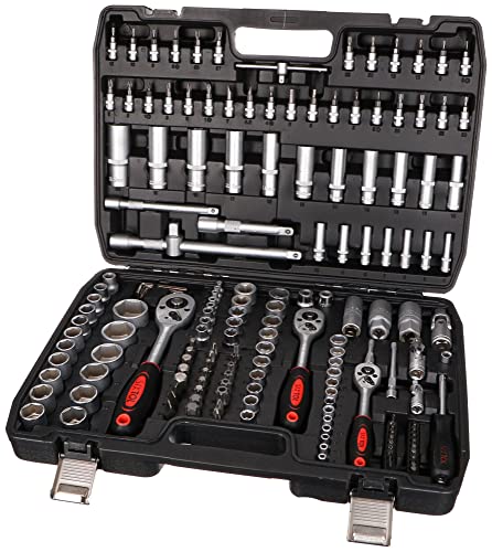 Sixtol Set Nudo 171 | Versatile 171 Pezzi Adatto Per Qualsiasi Officina O Garage