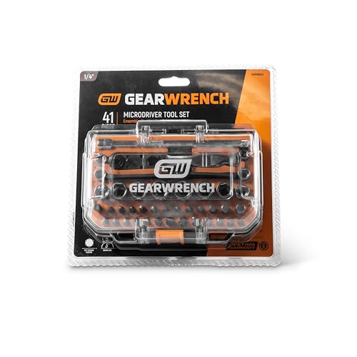 Gearwrench Set Di 41 Microdriver A Cricchetto Da 6,35 Mm | Gwmbs41