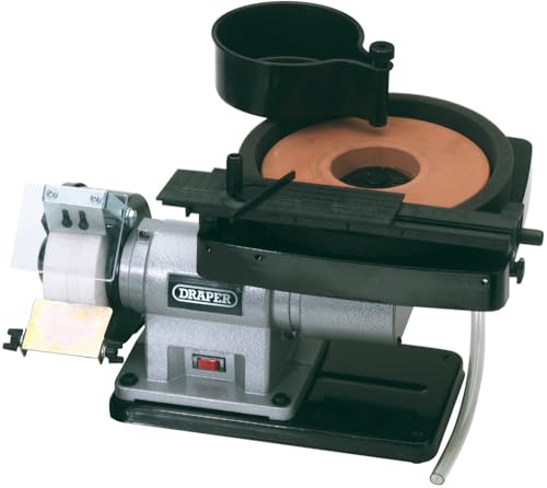 Draper 31235 230-Volt Wet And Dry Bench Grinder By Draper