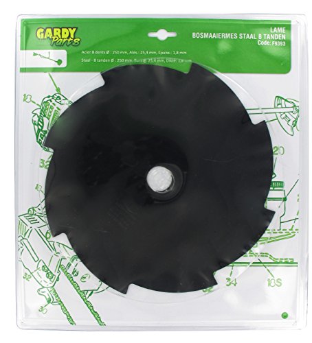 Greenstar, 12611, Spare Coltello Greenstar 12611 8 Denti In Acciaio Per Decespugliatore 1.202.236