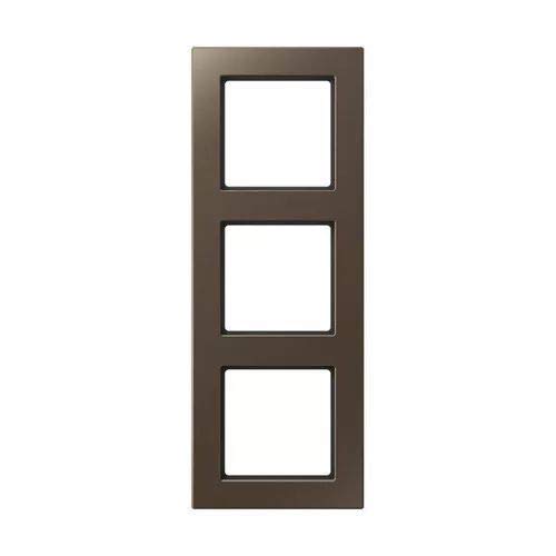 Jung, Placca Per Combinazione Orizzontale E Verticale, 3 Moduli - Ac583Mo