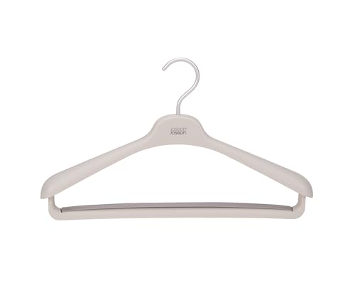 Joseph Joseph Orderly Appendini Per Abiti E Cappotti, Set Da 2, Barra Antiscivolo Per Pantaloni, Spalle Larghe, Gancio Girevole, In Plastica Riciclata