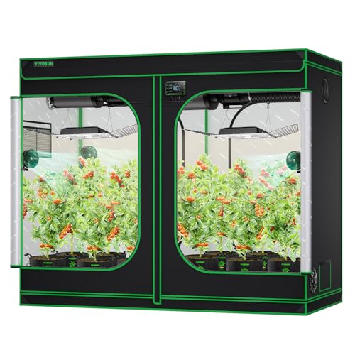 Vivosun S848 4X8 Tenda Di Coltivazione 240X120X200Cm, Per Vs4000/Vsf4300