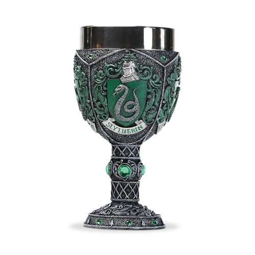 Wizarding World Of Harry Potter Slytherin Bicchiere Decorativo, Ceramica, Multicolore, 18 X 16 X 15 Cm, Taglia Unica