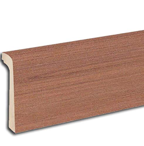 Copri Battiscopa In Mdf Ciliegio | Asta Da 240 Cm