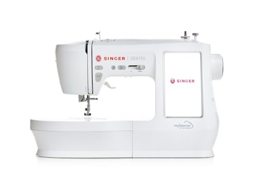 Singer Se9185 Macchina Per Cucire E Ricamare Con Wi-Fi, 250 Funzioni Di Cucito E 4 Alfabeti