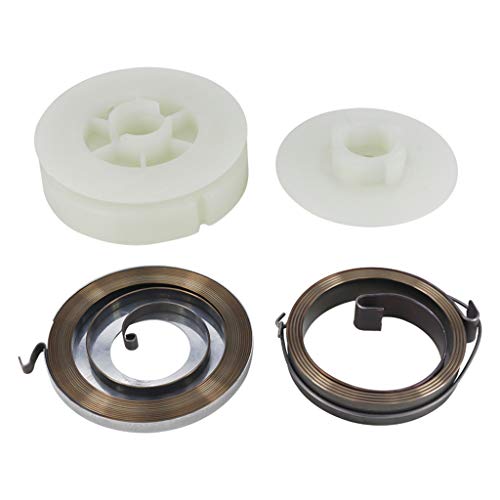 Bilinli Carrucola Per Avviamento Facile 3 Motosega Elettrica Con Motosega Adatta 2 Molle 4500 5200