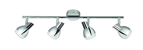 Action, Barra Da Soffitto A 4 Faretti, 5.0 Watt, 400 Lumen