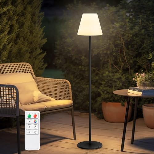 Lampada Solare Da Terra Luce Bianca Calda 8 Colori Con Sensore Di Luce, Per Esterni Impermeabile Ideale Come Decorazione Per Casa, Hotel, Tavolo Da Pr