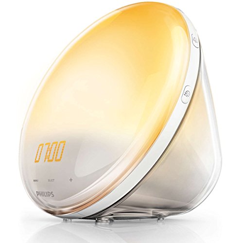 Philips Hf3520/01 Wake-Up Light Con Radio Fm - Lampada Da Risveglio