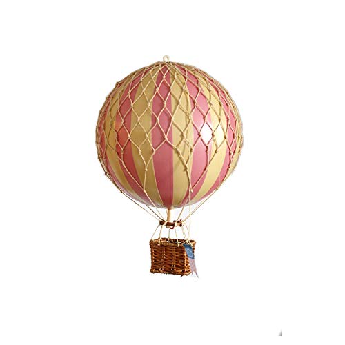Mongolfiera Decorativa Rosa