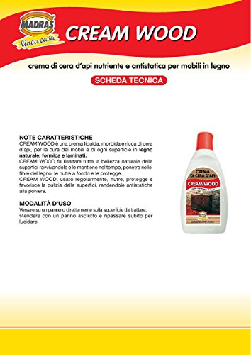 New Madras Srl Creamwood 250 Ml Cera X Mobili 2Cw