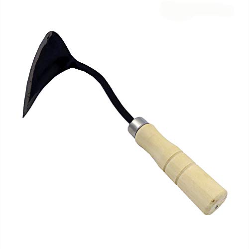 Premium Forged Giardinaggio Mano Plough Hoe, Coreano Daejanggan Stile Ho-Mi (Sarchiatura Sickle) Per Ez Digger Tools