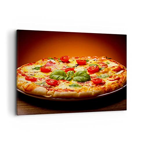Quadro Su Tela 100X70Cm Stampe Da Parete Italia Pizza Tradizione Cibo Grandi Decorazione Murale Camera Da Letto Cucina 1 Pezzo Quadri Moderni Soggiorn