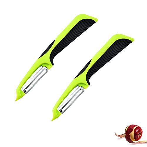 Pelapatate Verdur Pelapatate Pelaverdure Girevole Pelapatate Di Frutta Con Impugnatura Ergonomica Antiscivolo E Lama Affilata Facile Sbucciare E Pulir