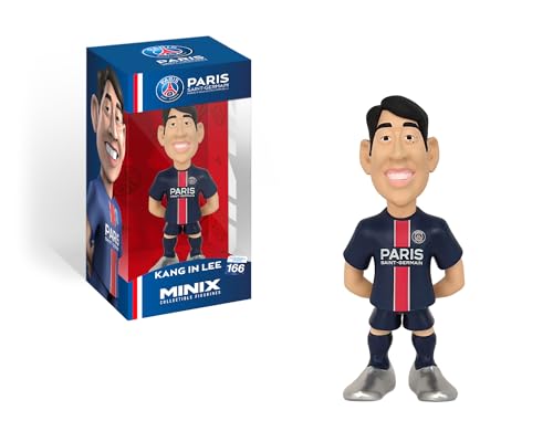 Minix - Football Stars #166 - Psg - Kang In Lee 19 - Statuetta Da Collezione 12 Cm