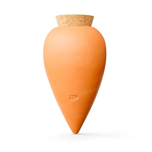Pepin | Olla Terracotta Da Piantare | Coni Terracotta Per Irrigazione Piante |Irrigazione Automatica Ed Ecologica Per Piante Interne E Esterne | Globi