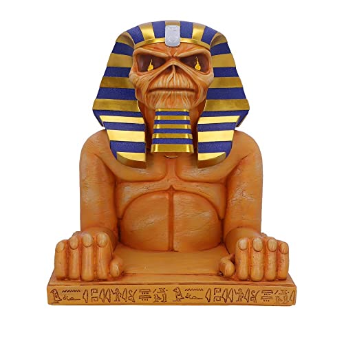 Nemesis Now Scatola Con Licenza Ufficiale Iron Maiden Powerslave, Arancione, 28 Cm