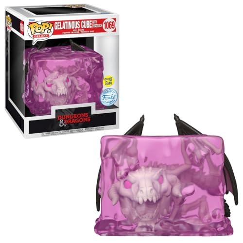 Figurine Funko Pop Deluxe Gelatinous Cube With Dracolich Dungeons And Dragons