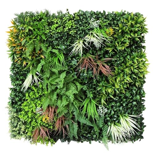 Retelandia L'Outlet Delle Recinzioni Verde Verticale Artificiale 100X100 Cm Tropic Garden Per Interni/Esterni Sempreverde