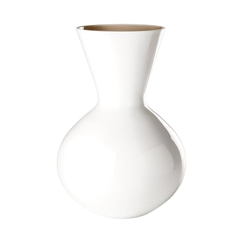 Venini Vaso Idria 706.42 La/Tp Color Lattimo