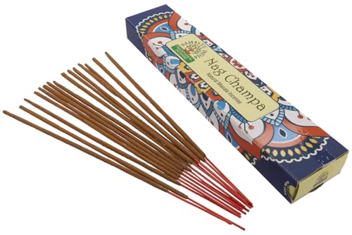 Ancient Wisdom Incenso Namaste Mandala Masala - Tradizionale Indiano Agarbathi - Fatto A Mano - 1 Scatola (Nag Champa)
