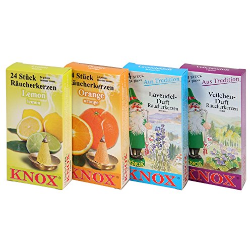 Knox Coni Di Incenso, Set Da 4, Frühlingsdüfte