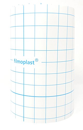 Filmoplast Gunold - Rotolo Di Tessuto Non Tessuto Autoadesivo, 20 Cm X 25 M Bianco