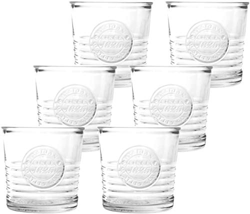 Bormioli Rocco 6 Bicchieri Offi Cina 1825 Corto 30 Cl, 7 X 8,5 X 9 Cm