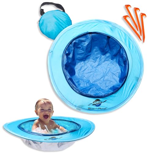 Smart-Planet Piscina Pop Up Per La Spiaggia, Blu, 70 X 70 Cm, 20 X 50 Cm (Altezza X Larghezza) – To Go Piscina Per Bambini – Piscina Spiaggia Antistra