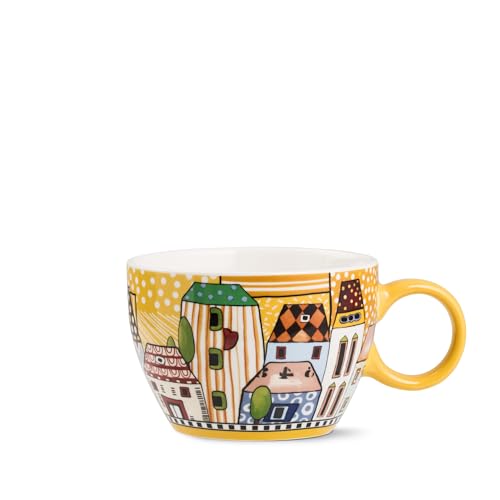 Egan Tazza Colazione Paese Mio Giallo Ml. 460