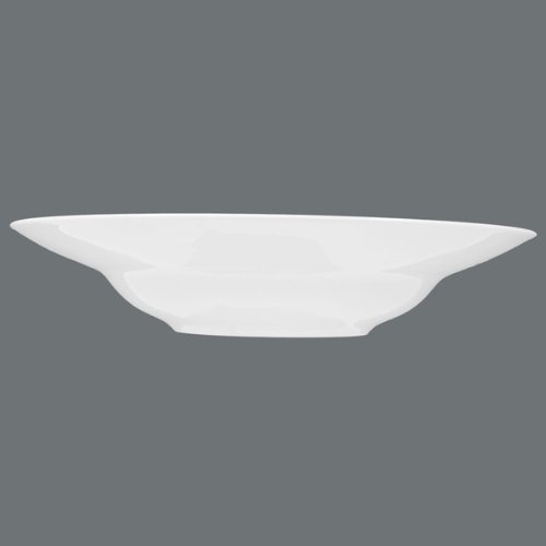 Seltmann Weiden 5064 Meran Modern 001.167068 00006 - Piatto Da Pasta, Rotondo, In Porcellana, Colore: Bianco, Altezza 5,5 Cm, Diametro 26,9 Cm