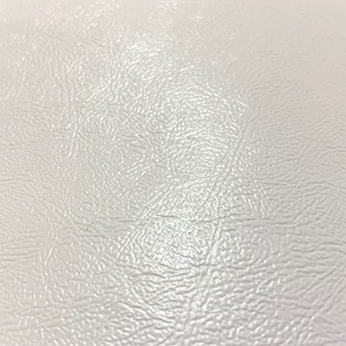 Tendaggimania Ecopelle Al Metro Impermeabile Nautica Liscia Bianca-Tessuti Per Tappezzeria Da Esterno E Nautica-Tessuto Idrorepellente Al Metro