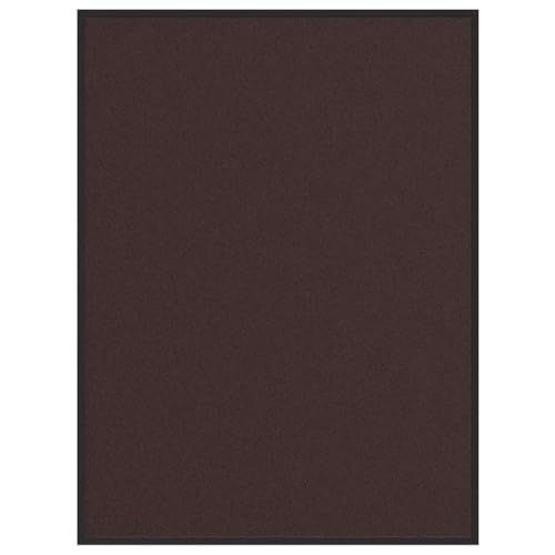 Vidaxl Zerbino Marrone 80X120 Cm, Tappetino, Tappetino Di Benvenuto, Zerbino Interno, Zerbino D'Ingresso, Zerbino Esterno, Zerbino Lavabile