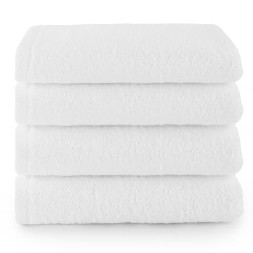 Top Towel - Plus - 4 Toallas Bidet O Viso - Set Di Asciugamani - Asciugamani Da Bagno - 100% Cotone